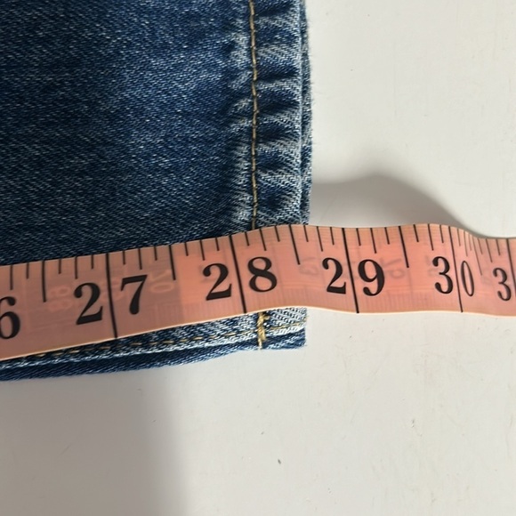 Fat Face Uk Sutton Straight Jeans Medium Wash Button Fly -Size 12S - Picture 11 of 11